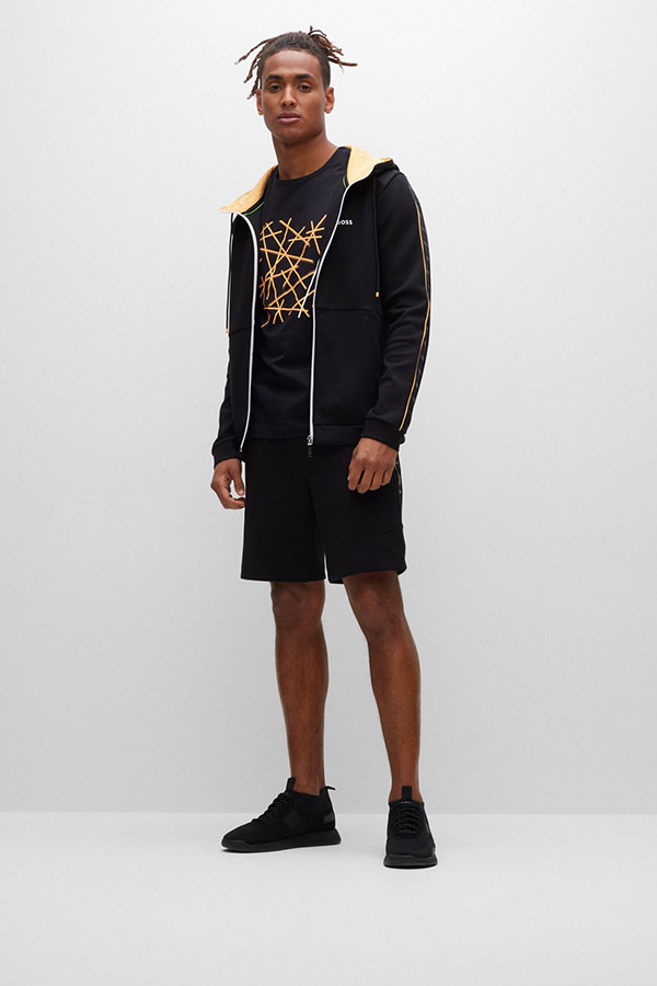 T-SHIRT BOSS - 001 BLACK